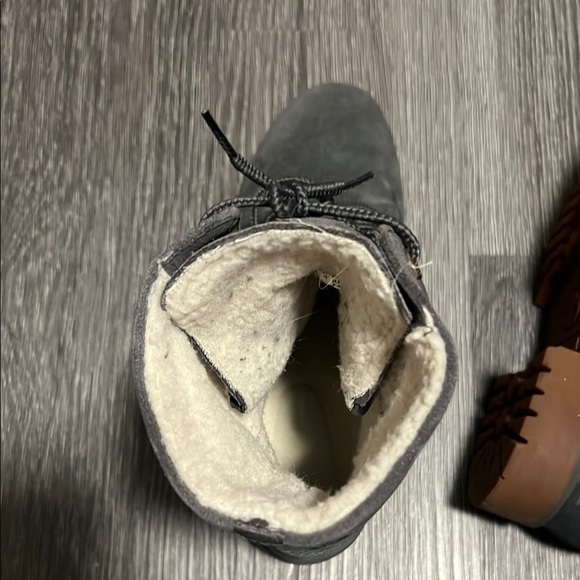 Timberland Gray Ankle Boots Sturdy Sole Rugged Style - Picture 8 of 8